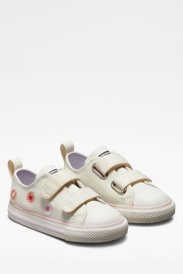 Buy Converse White Festival 2V Infant Trainers from Next Luxembourg