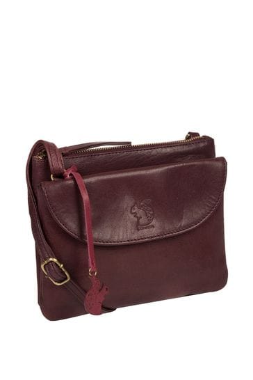 Conkca Tillie Leather Cross-Body Bag