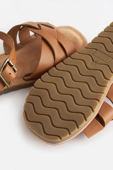 Ladies tan clearance sandals size 5
