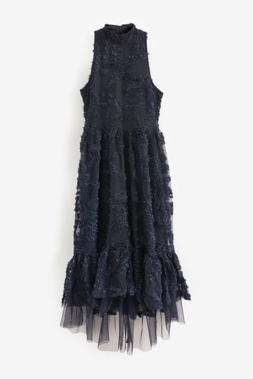 3d floral midi on sale dress
