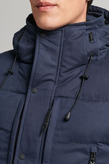 Superdry expedition hotsell parka navy
