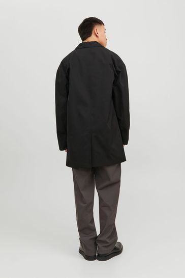 Mens black clearance mac next