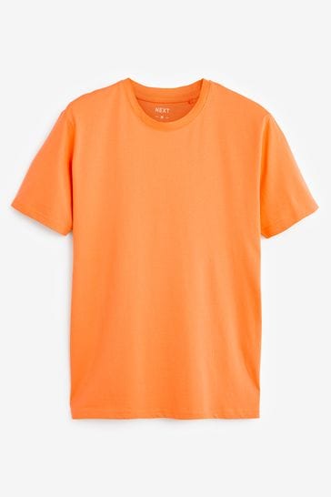 Orange and shop grey t shirt