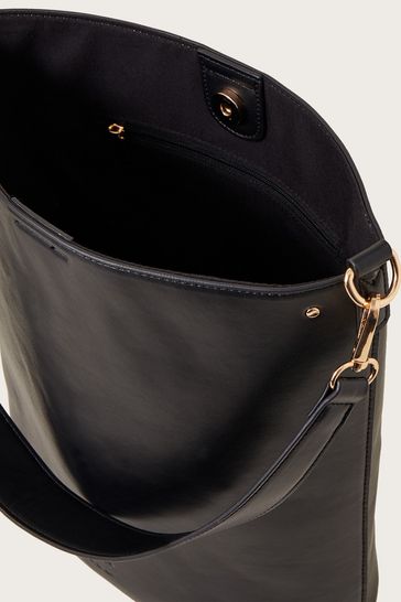 Black 2025 bucket purse