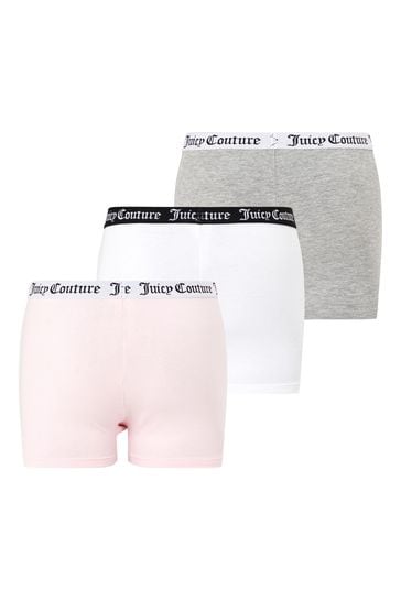Buy Juicy Couture Pink Boxers 3 Pack from Next USA