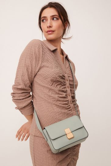 Mint green clearance leather bag