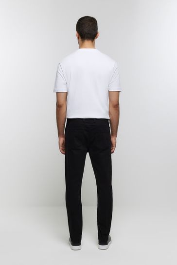 River island mens sale black skinny jeans