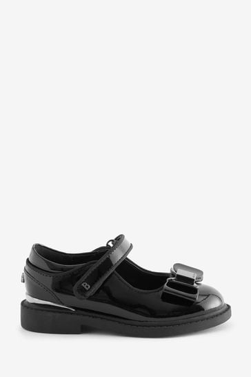 Buy Baker by Ted Baker Girls Back to School Patent Mary Jane Black