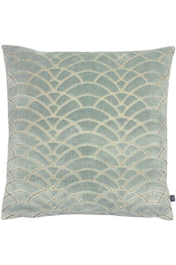 Mint green velvet cushion store