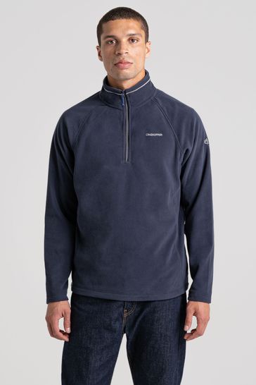 Craghoppers Blue Corey Half Zip Fleece