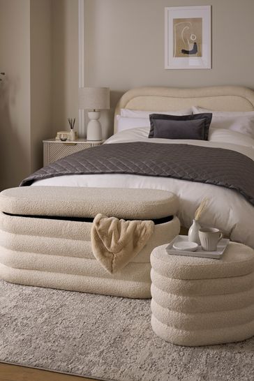 Buy Otis Ottoman And Stool Set from the Laura Ashley online shop