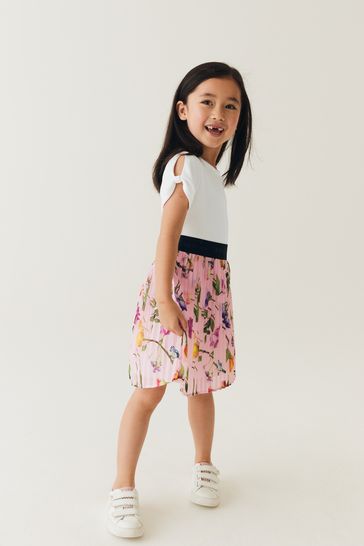 Ted baker pink online pleated skirt dress