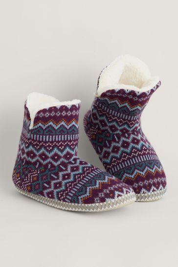 Seasalt snooze sales slipper booties