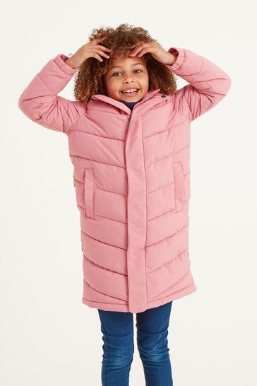 Pink sale kids coat