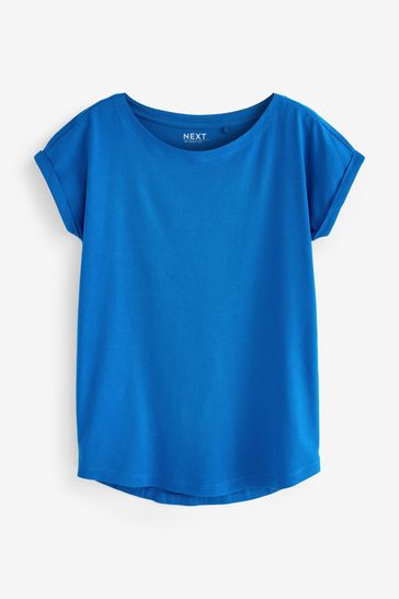Buy Bright Blue - T-Shirt mit Rundhalsausschnitt und Flügelärmeln bei Next  Deutschland