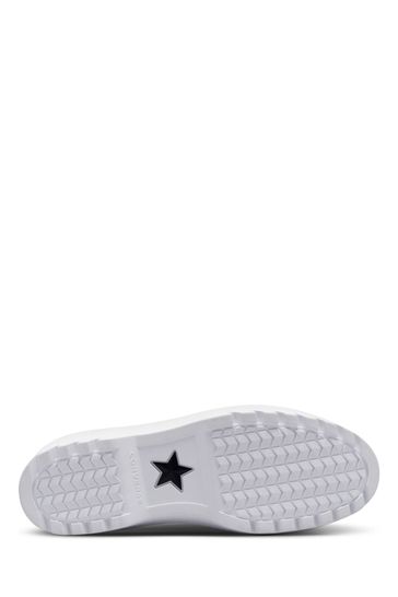 Buy Converse White Lugged Lift Youth Trainers from Next Luxembourg