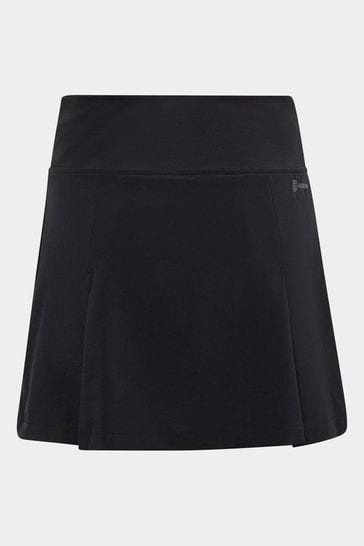 adidas Black Junior Club Tennis Pleated Skirt