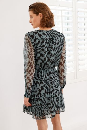 Dogtooth outlet mini dress
