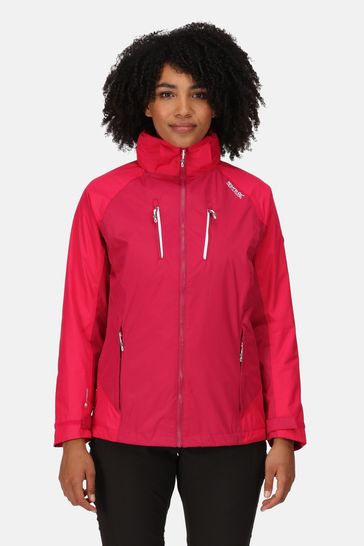Buy Regatta Womens Pink Calderdale IV Waterproof Jacket