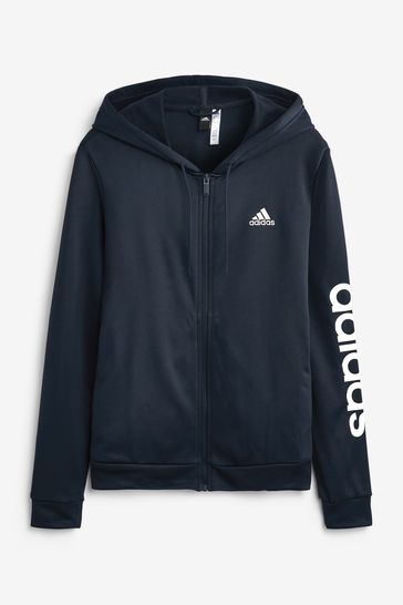 adidas Navy Sportswear Linear Tracksuit