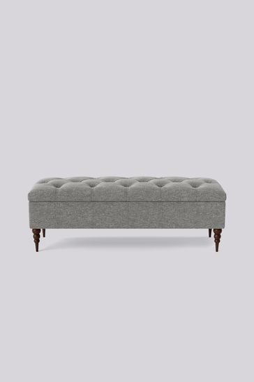 Swoon Houseweave Natural Chalk Plymouth Ottoman