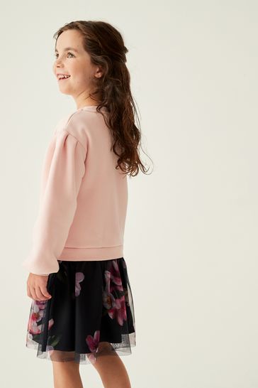 Baker by Ted Baker Pink Mockable Sweat Dress