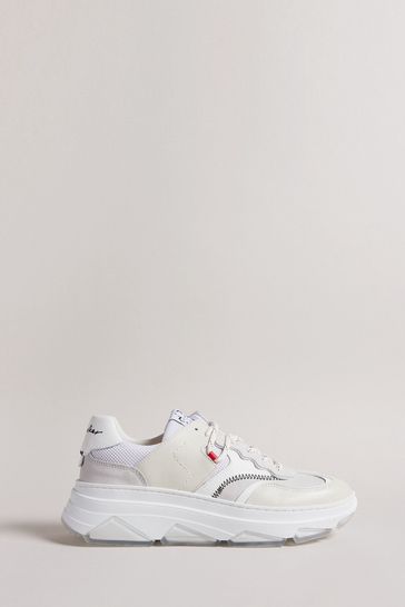 Ted Baker Sabby White Chunky Inflated Sneakers