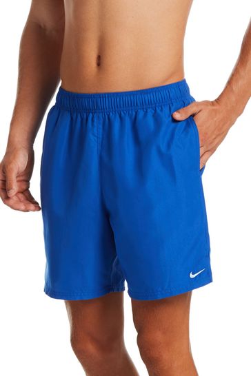 Nike Royal Blue Essential 7 Inch Volley Swim Shorts