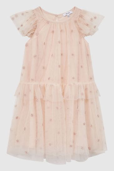 Embroidered Tulle Dress -  Canada