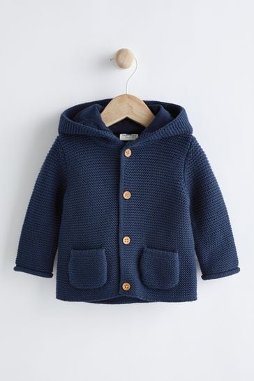 Blue Baby Knitted Cardigan (0mths-3yrs)