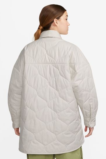 Nike white coat new arrivals