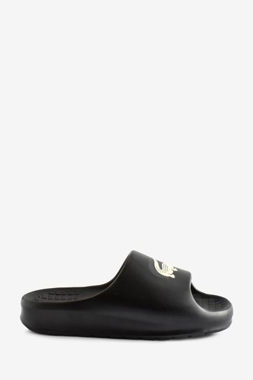 Lacoste cheap black sliders