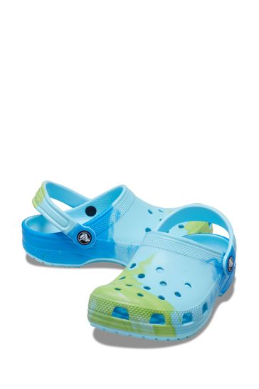 Blue ombre crocs discount