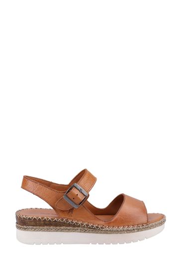 Hush Puppies Stacey Brown Sandals
