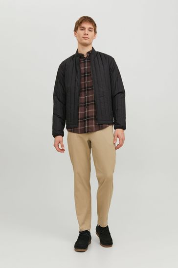 Jack jones cheap quilted jacket