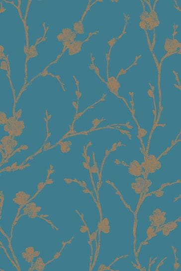 Graham & Brown Green Meiying Wallpaper