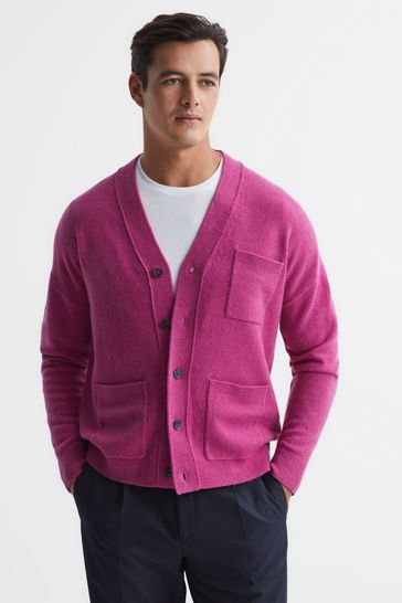 Cerise pink cardigan uk sales