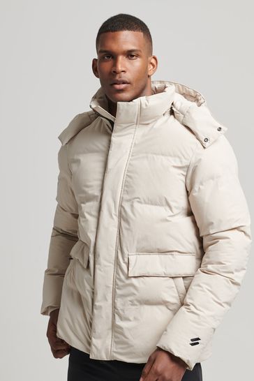 Superdry Nude Sport Short Boxy Puffer Jacket