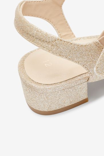 Next gold glitter shoes hot sale