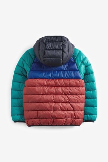 Blue and red coat clearance