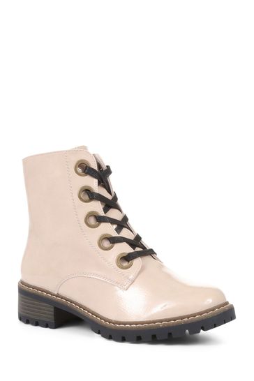 Metallic lace deals up boots
