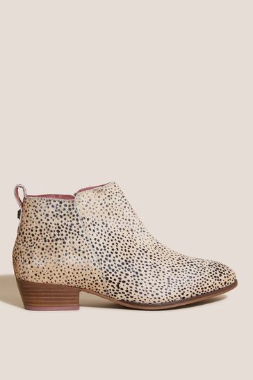 White Stuff Willow Brown Suede Ankle Boots