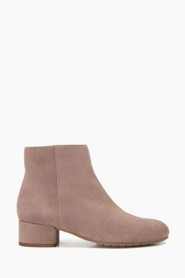 Dune London Natural Pippie Smart Low Boots
