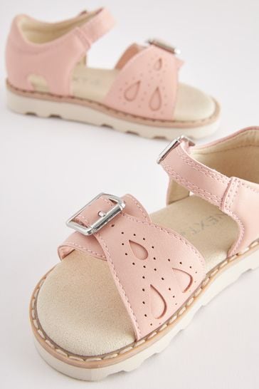 Buy Pink Closed Back Sandals from Next Austria