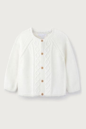 White company baby cardigan online
