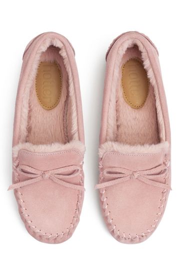 Hotter Pink Cherish Slip On Slippers