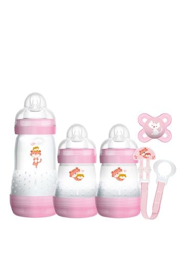 MAM Welcome to the World Bottle Set - Pink