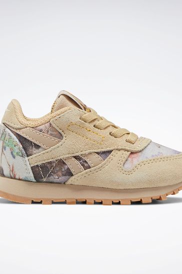 Reebok classic leather 2024 trainers in yellow