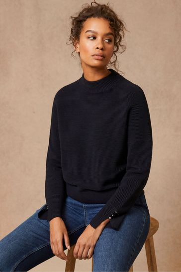 Mint velvet blue jumper discount