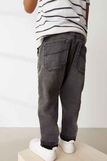 Buy Grey Super Soft Pull On Jeans With Stretch 3mths 7yrs from